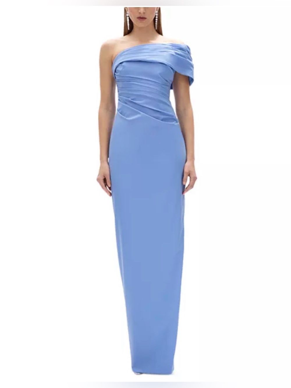Rachel Gilbert Gale One Shoulder Elegant wEvening Gown